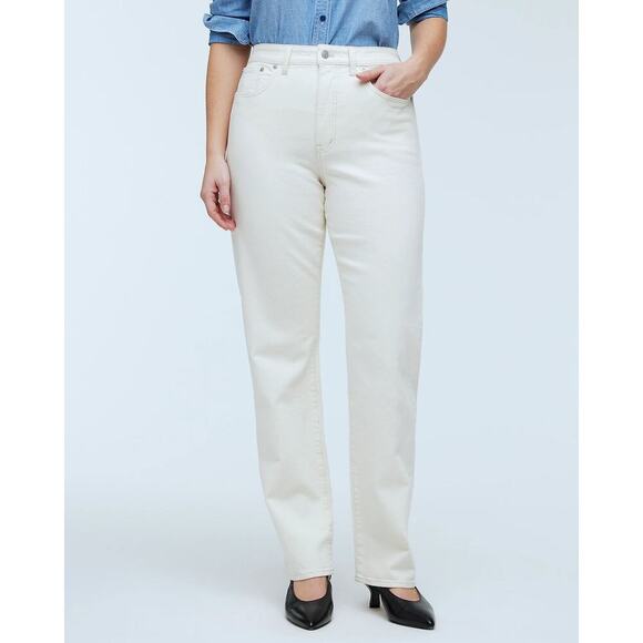 NWT Madewell The Curvy '90s Straight Jean In Vintage Canvas Size 25 - Picture 2 of 8